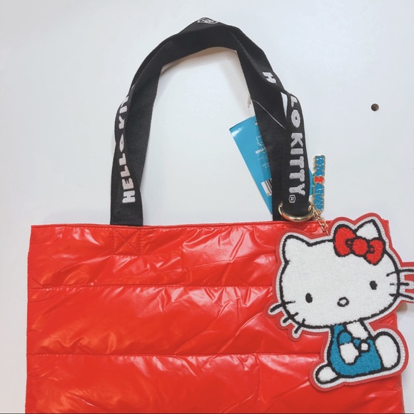 Hello Kitty Friends Around the World Red Handbag